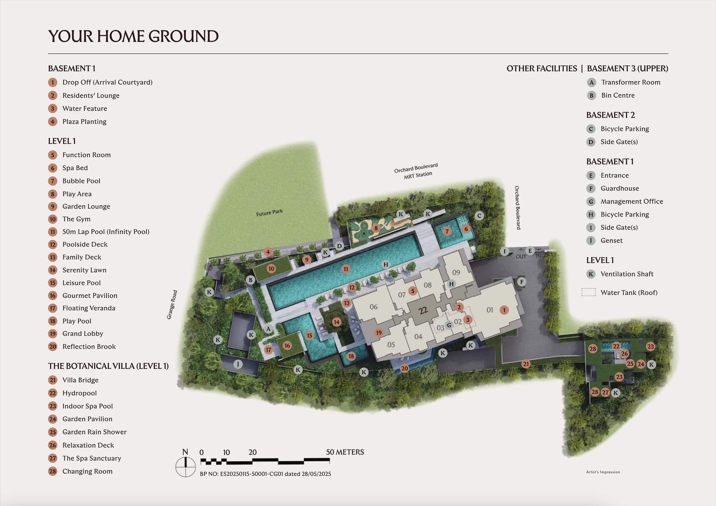 UPPERHOUSE Site Plan
